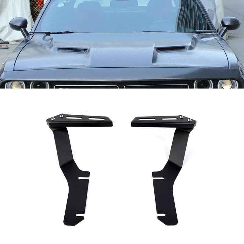 Super Sale Ditch Light Bracket Pod Light Bracket for Dodge Challenger 2009-2026 A-Pillar Windshield Hinge Mounting Accessories