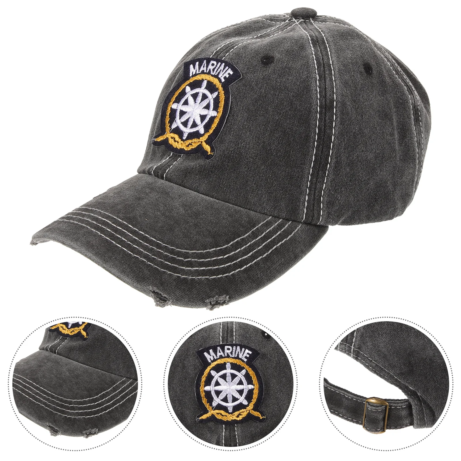 

Cotton Baseball Cap Unisex Sun Outdoor Sports Retro Peaked Hat Breathable Comfortable Face Shape Flattering Decorative Hat For