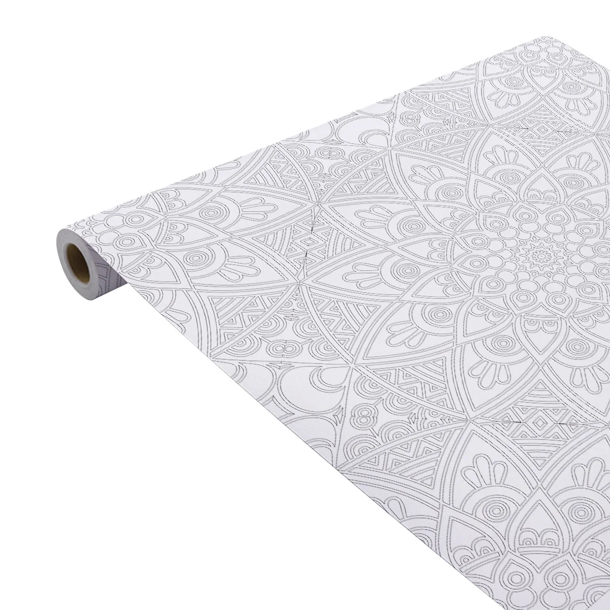 Boho Floral Wallpaper Peel and Stick Contact Paper Self Adhesive Vinyl Removable Bohemia Flowers Wall Paper for Kitchen Bedroom