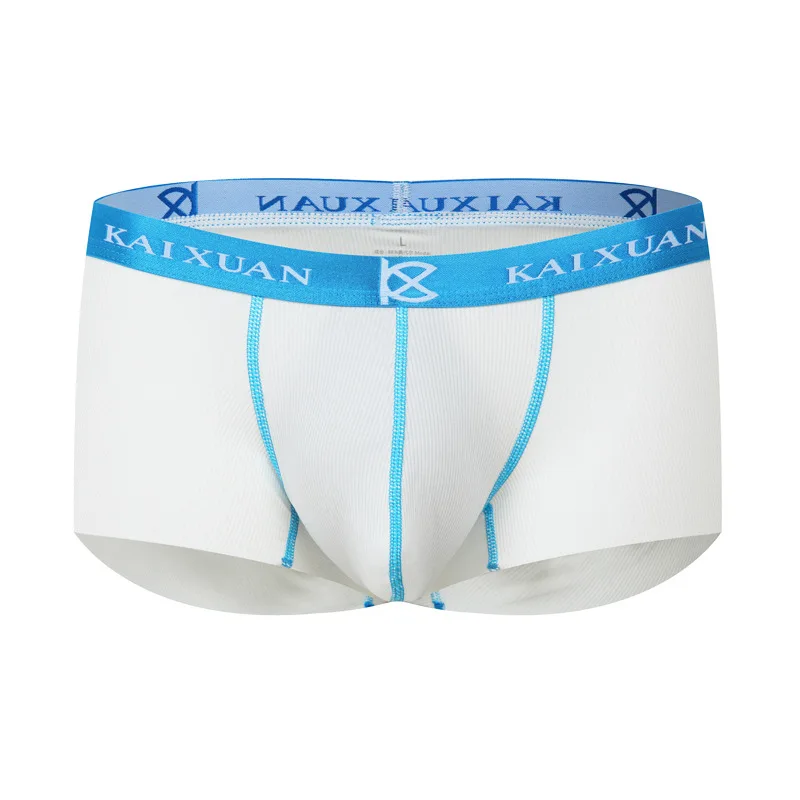 

Men's Bulge Boxy Underwear Modal Gays Erotic Low-Rise U Convex Pouch Boxer Brief Seamless Ultra-Thin Cozy Underwear Daily Shorts