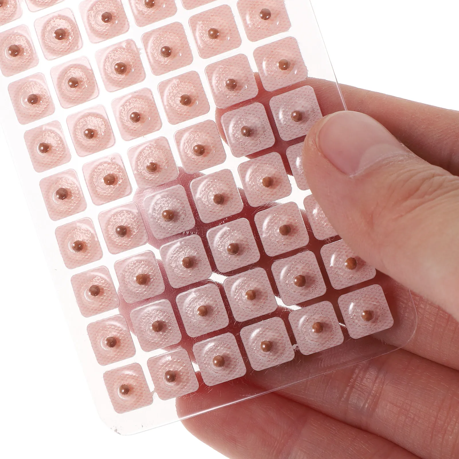 

600Pcs Ear Seeds Sticker Acupoint Patches Ear Acupressure Kit Auricular Point Massage Healing Patch Massage Tool