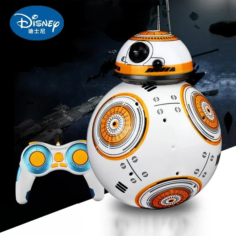 

Умный пульт дистанционного управления Disney Star Wars Bb 8, робот 2,4 г, кукла с дистанционным управлением, сферические игрушки, модель робота для детей, подарок