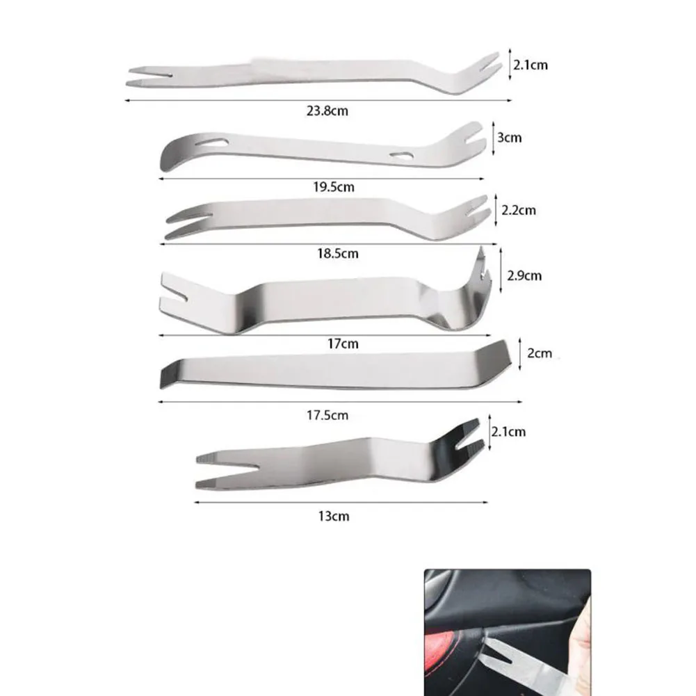 

6 шт., инструмент для снятия внутренней панели автомобиля, автомобильный радиоприемник с зажимом, накладка на панель, инструмент для снятия аудиосистемы, набор инструментов для снятия автомобиля, набор инструментов