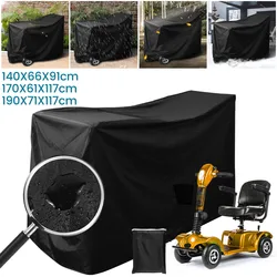 Waterproof Mobility Scooter Cover PVC Dustproof UV-Proof Electric Chair Cover multipurpose Wheelchair Protector for Home Outdoor