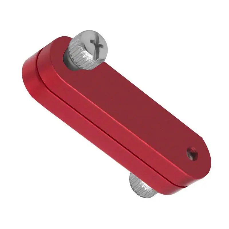 Scribe Ruler Locator Locator Limit Scriber Gauge Stop Block For Woodworking Aluminum Alloy Measuring Tool For Engineers