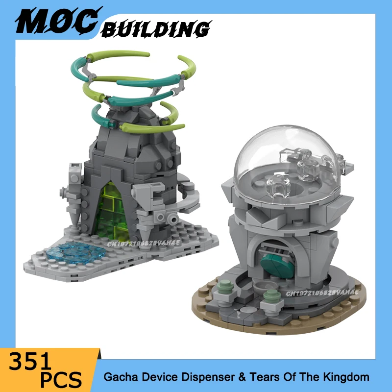

MOC Building Blocks Classic Game Series Scene Model Device Dispenser And The King’s Tears DIY Assembly Bricks Toys Xmas Gifts