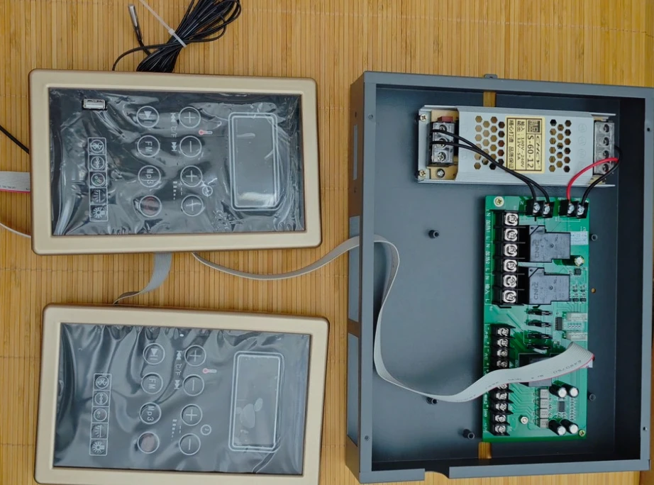 Replacement Digital Control Panel For Far Infrared Sauna Box Support Temperature And Time Adjustment Sauna Room Accessory Parts