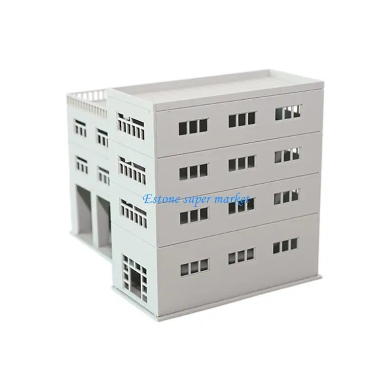 090B 1:64 1 1 100 1 150 Miniature Garage Structure Model Kits Easy To Assemble Without Tool Perfect For Collectors