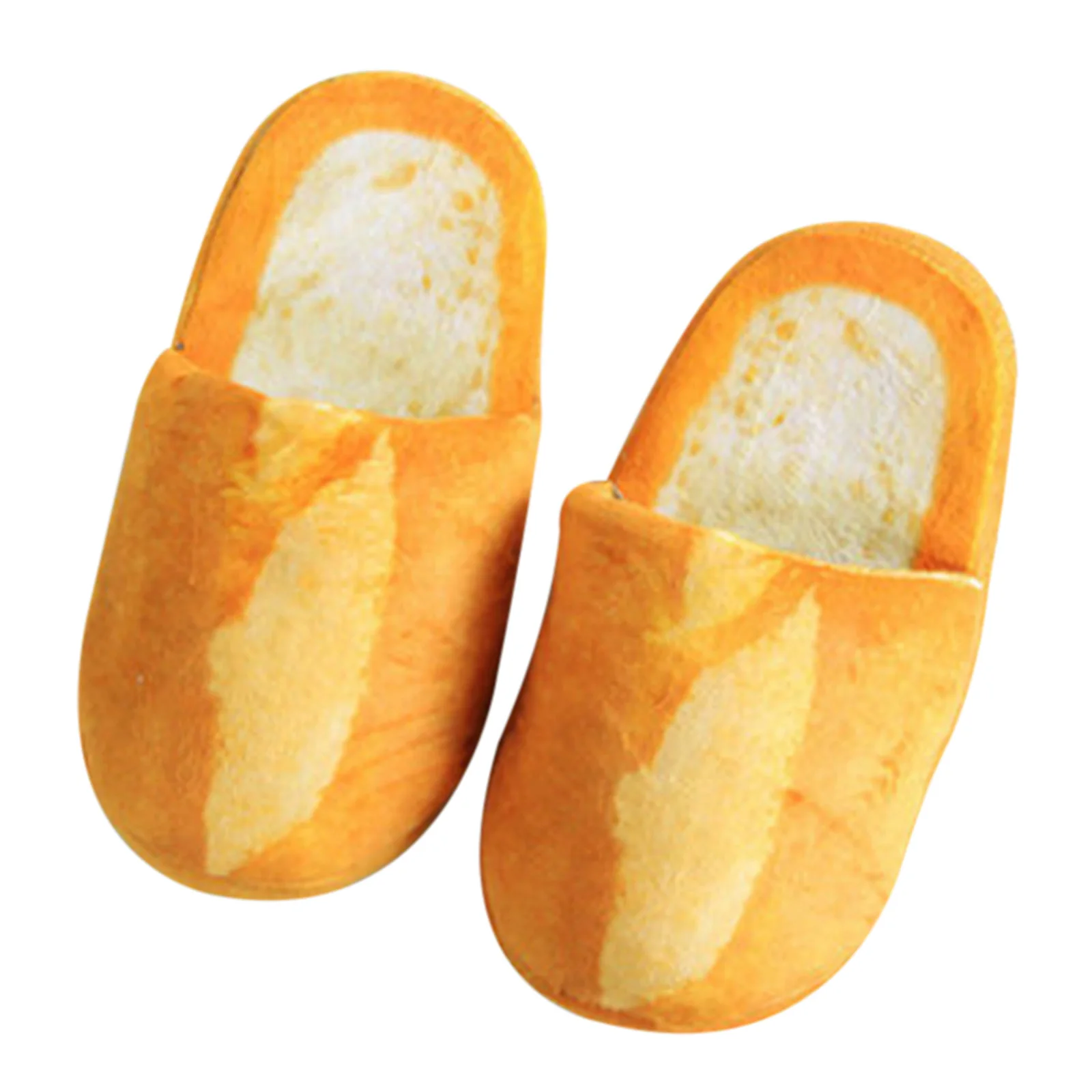 Simulatie Brood Katoen Slippers Winter Thuis Zachte Bodem Antislip Pluche Warme Katoen Slippers