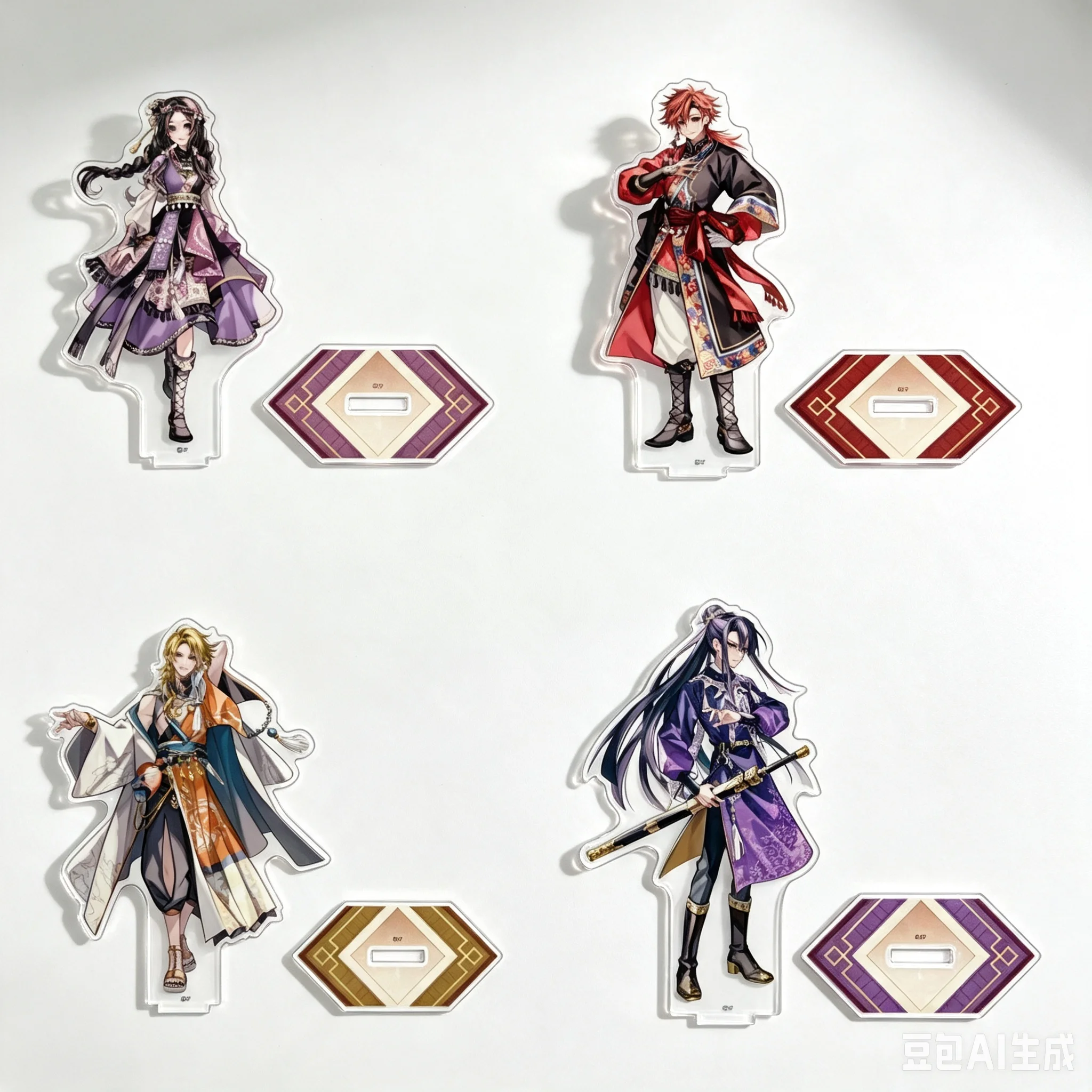 15CM Matsurika no Kei -kEi- Tenmeikashokuden Acrylic Stand Figure Bedroom Decoration Animation Peripheral Fans Gifts Keychains