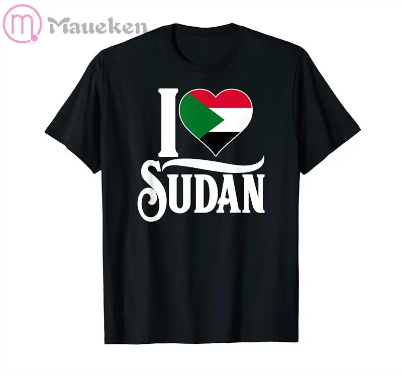 2022 North Sudan Sudanese Mens T Shirt Nation Team Tshirt 100% Cotton t-shirt Clothing Tees Country SDN Islam