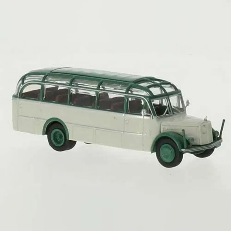 체중계 Buees Aus Osterreich 시뮬레이션 합금 버스 모델, 정적 디스플레이, 수집용 장난감 선물 장식 기념품, 1:87