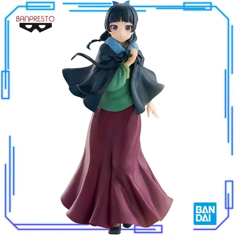 

In Stock Bandai Original Genuine Banpresto Anime Kusuriya No Hitorigoto Maomao Poncho 20cm Collections Model Toy Figures Gift