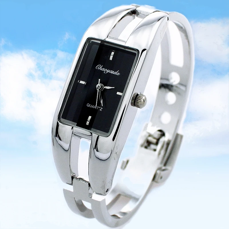 Women's Lady Watches 4-position Adjustable Silvery Watches Women Young Girls Birthday Gifts Chaoyada Luxury Watches