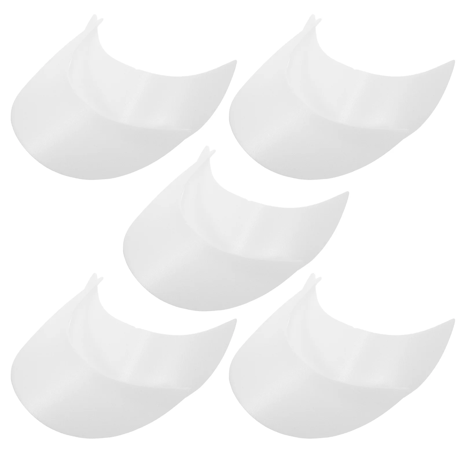 10 Pcs Visor Brim Cap Accessories Hat Baseball Insert Plastic Shaper Miss Liner