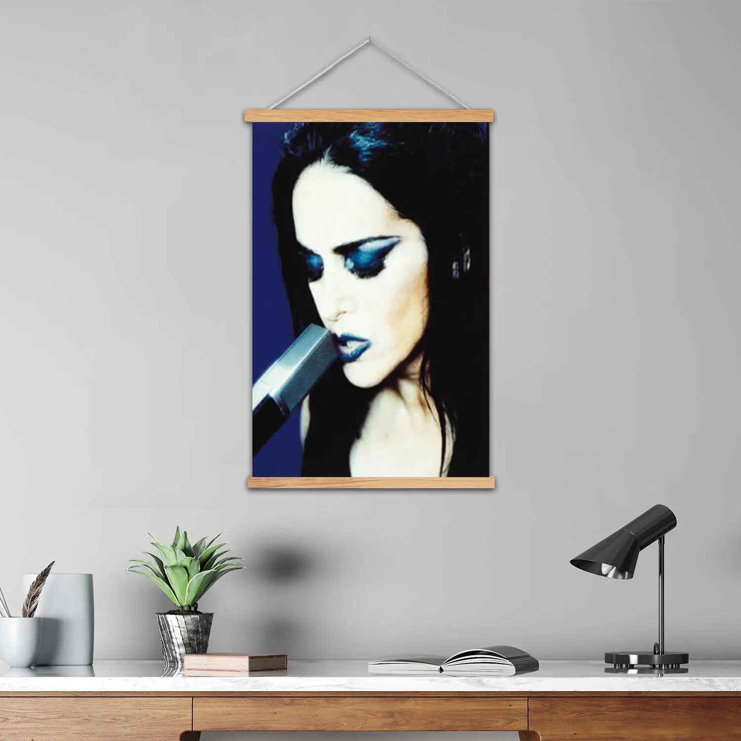 Diamanda Galas Framed Wall Painting Canvas Art Poster, Wall Art  Modern Family Bedroom Decor Posters,Decorative painting