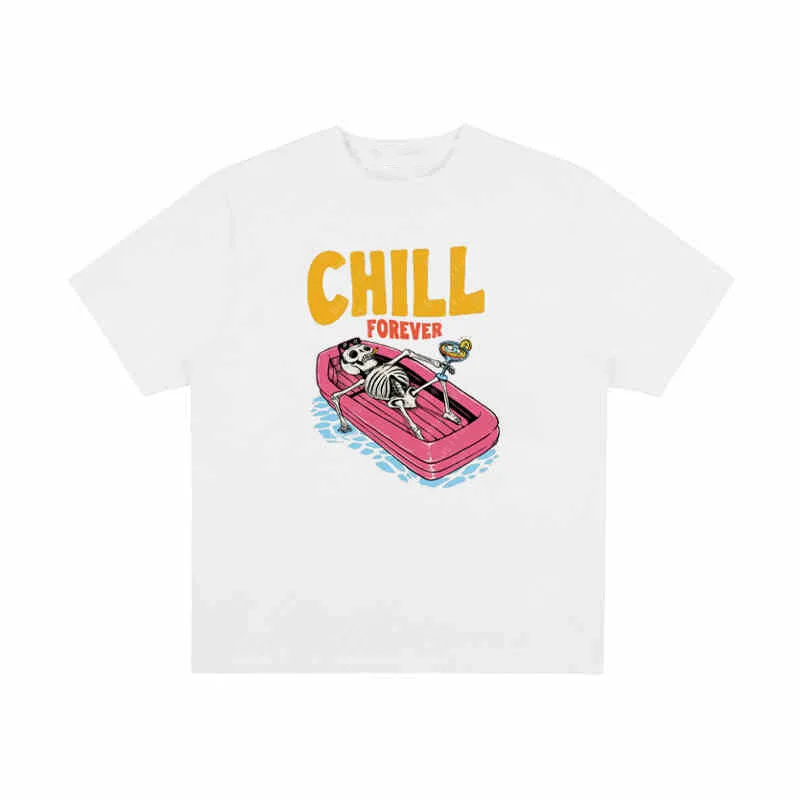 

Chill Forever американские ретро забавные футболки с принтом женские аниме повседневные футболки с короткими рукавами летние женские хлопковые топы футболки