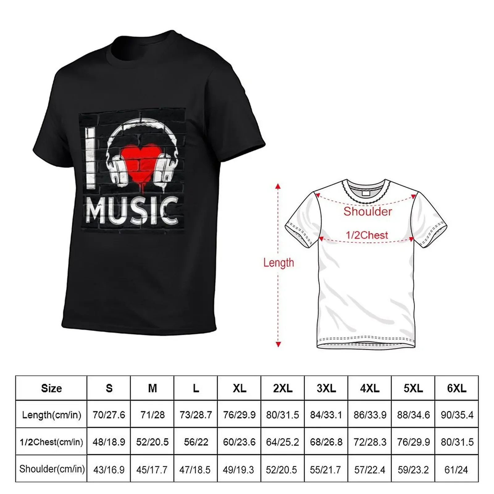 Design a music lover T-Shirt plain customs design your own boys whites men t shirts high quality