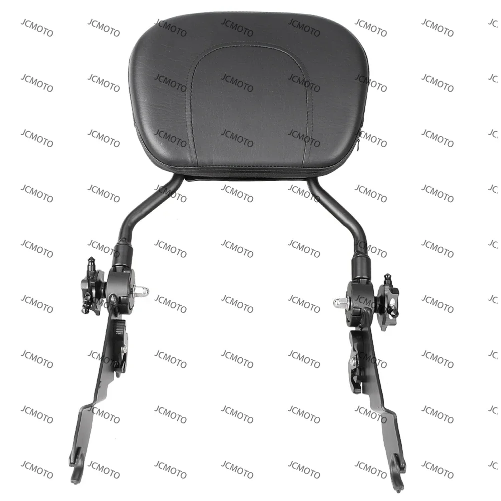 

Aluminum For Harley Davidson Touring Street Glide Road King 2008-2018 Detachable Motorbike Sissy Bar Backrest Luggage Rack