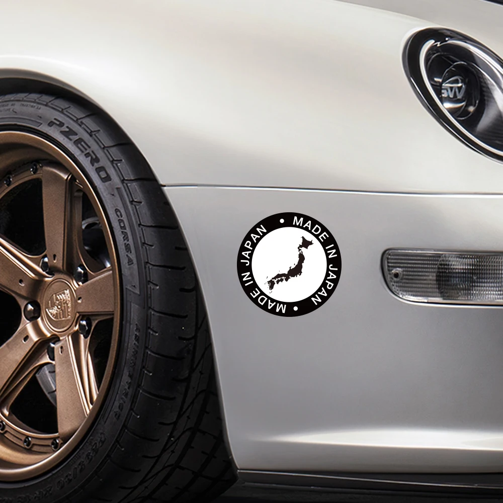 Made in Japan Car Stickers Auto Motorcycle Decoration PVC Sticker Creative Waterproof Styling Decal Car Exterior Accessories
