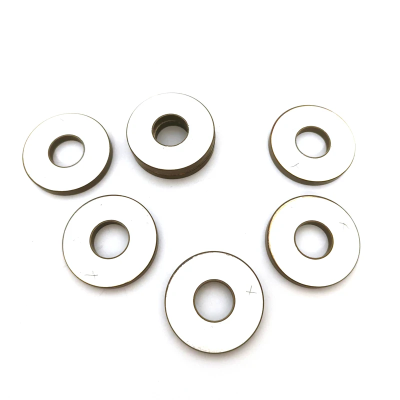 10Pcs/Lot 60X30X10mm Ultrasonic Piezoelectric Ceramic Piezo Ring