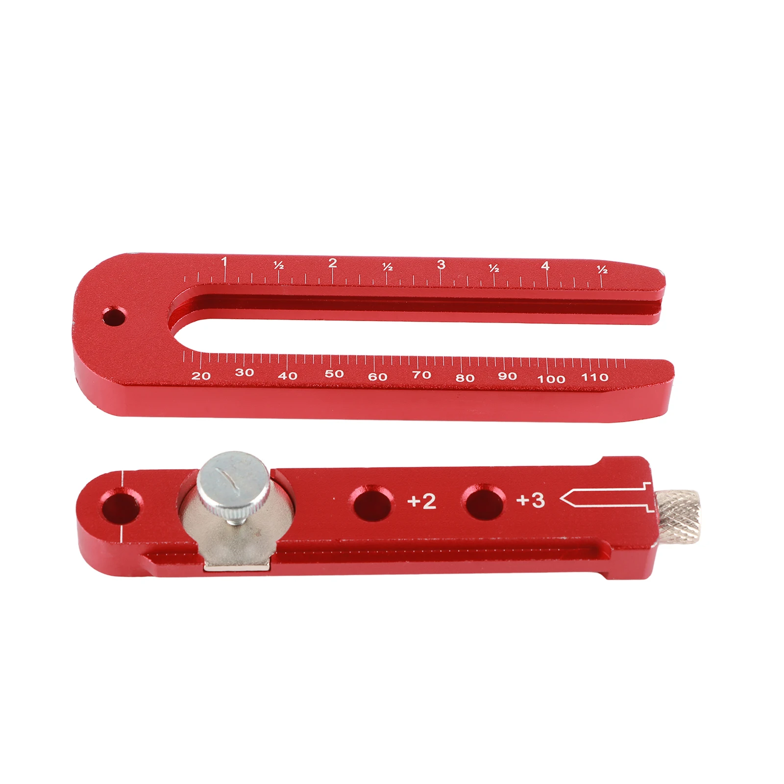165mm Aluminum Alloy Woodworking Compass Scribing Ruler Adjustable Metal Circle Drawing Tool Engineering Circle Drawing Tool