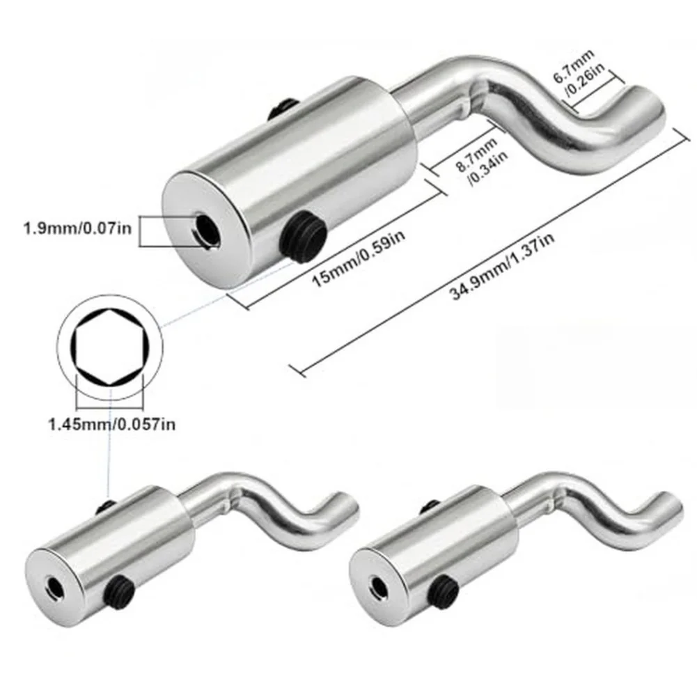 Adjustable Z-Head Throttle Cable End For Lawn Mowers Go-Karts Throttle Cable End For Mini Bike Brake Clutch Wire Repair Tool