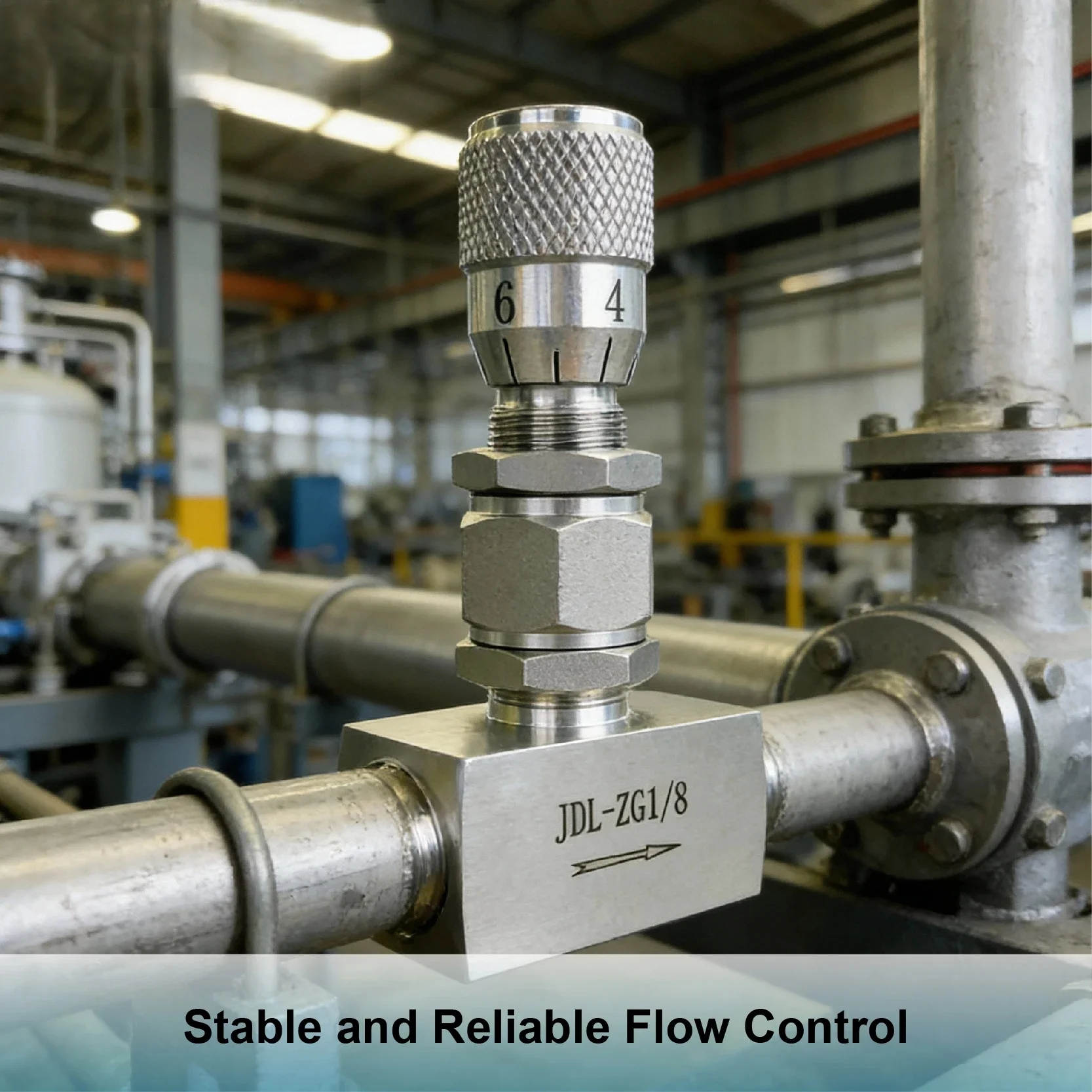 

ZG1/4 ZG1/8 G1/2 G3/8 Internal External Thread 32MPa Gas Oil Regulating Valve SS304 Fine Needle Flow Control Valve