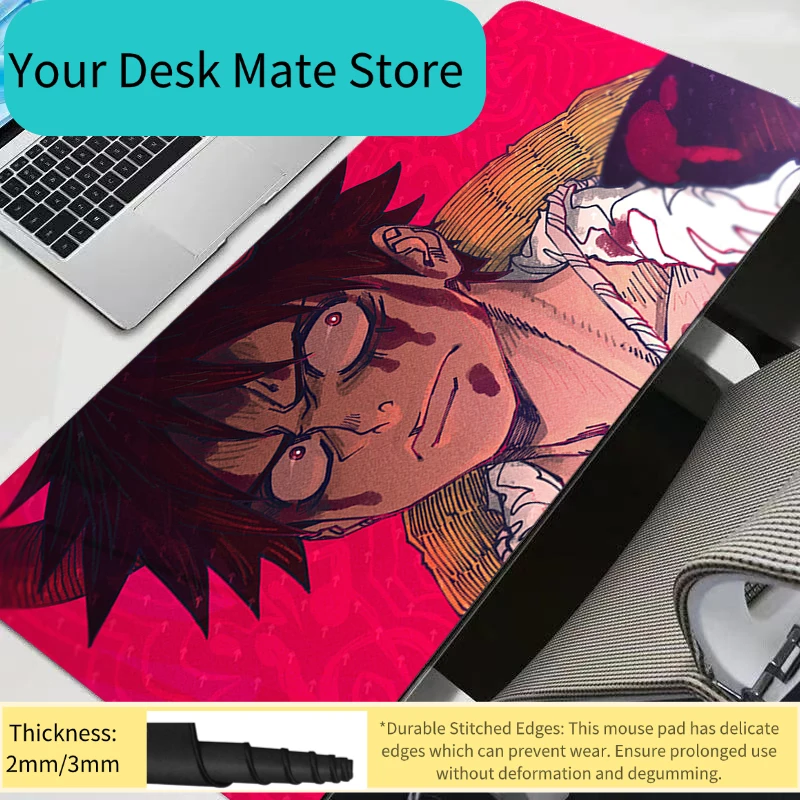 Große Gummi-PC-Mausunterlage, einteilige Gamer-Gaming-Mausunterlage, strapazierfähige Schreibtisch-Tastaturmatte, Computer-Laptop-Matte