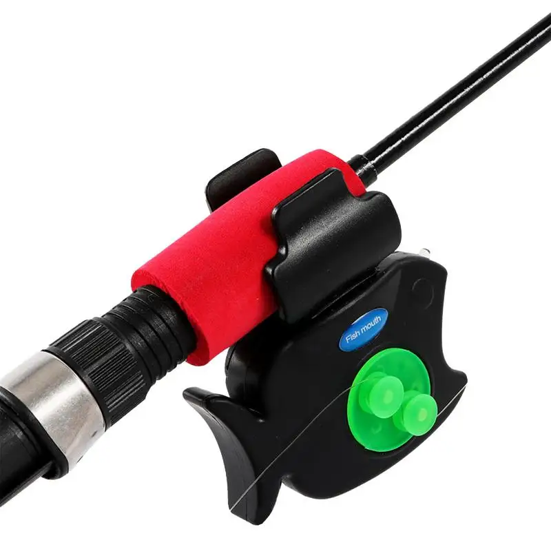 전자 바이트 알람 사운드 바이트 경고 벨, LED 조명 포함, 전자 낚시 바이트 알람, 낚싯대 미끼 경고 표시기