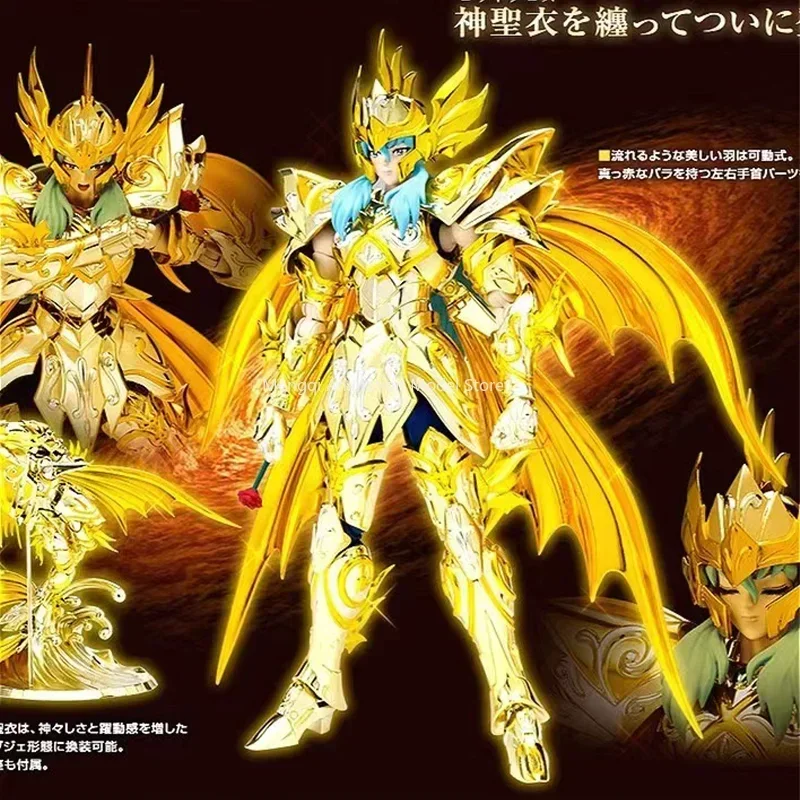 

In Stock BANDAI Saint Cloth Myth EX Pisces Aphrodite Golden Soul Anime Movable Collectible Figure Model Toy