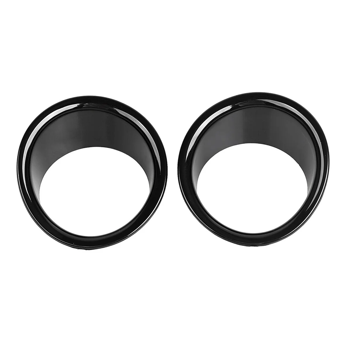 Gloss Black Gauge Bezel Trim Rings Fit for Harley Road Glide FLTRX FLTRXS FLTRU