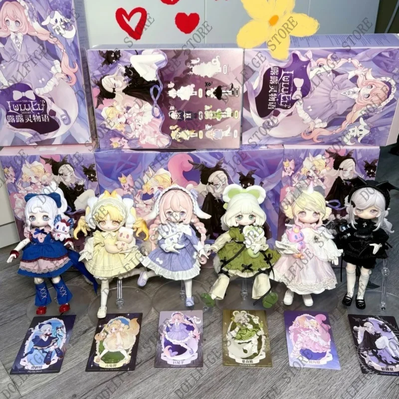 

New Lulu Spirit Story Series 1/12th Electronic Pet Bjd Blind Box Joint Movable Doll Trendy Peripheral Ornament Toy Doll Gift