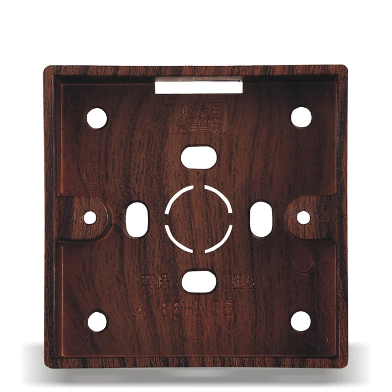 86 Type Universal Surface Mount Bottom Box PVC Junction Box Universal Surface Mount Box for Switch Socket Panel