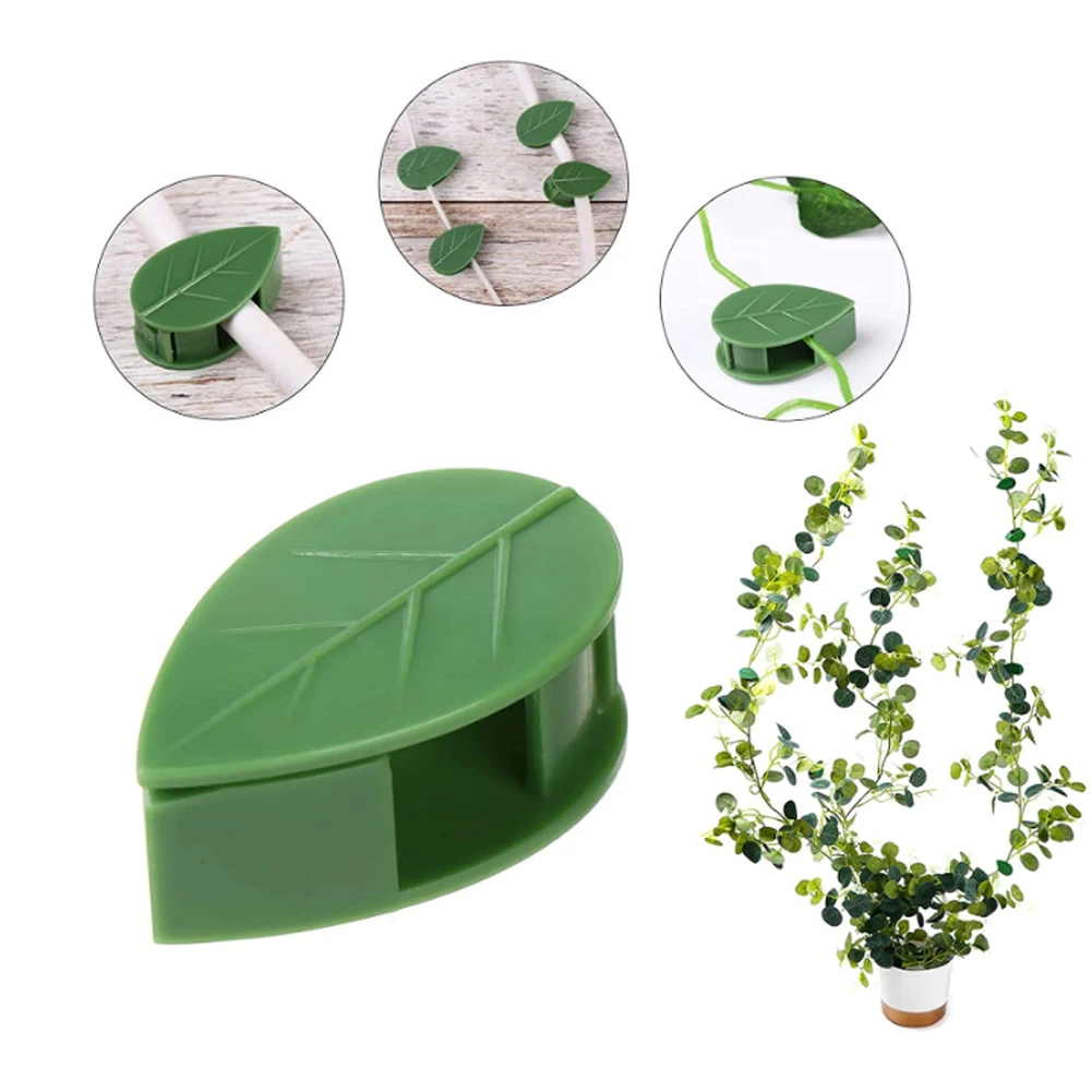 

10-40Pcs Invisible Plant Climbing Wall Fixture Clips Self-Adhesive Vines Hook Support Garden Wall Fixer Wire Fixing Snap