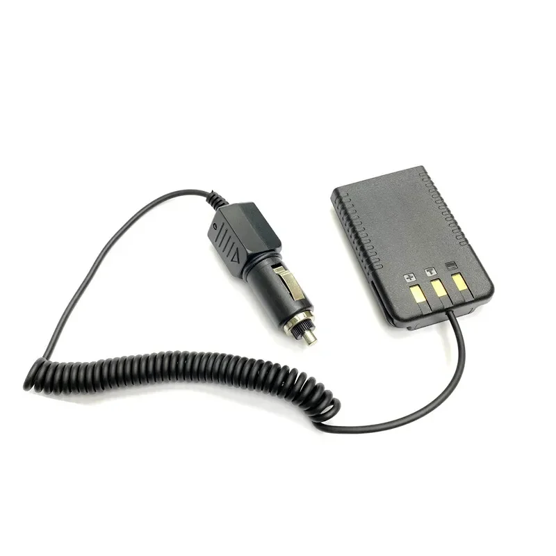 12/24V Car Charger Battery Eliminator Adapter For YAESU Ft4X Ft4Xr FT-4X Radio