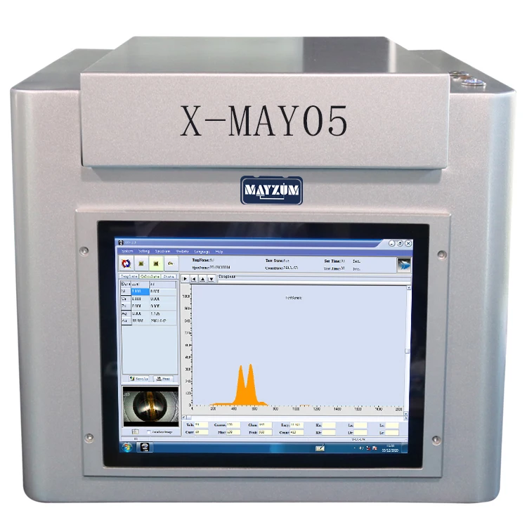 XRF Metal Content Analyzer Spectrometer voor gouden sieraden