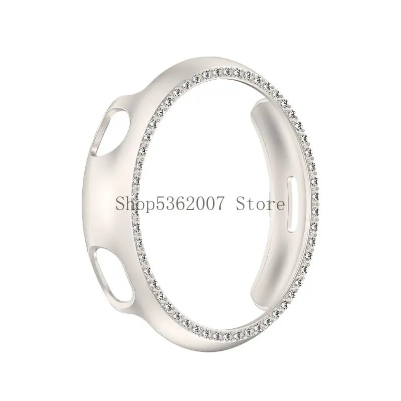 ความต้านทานต่อแรงกระแทกที่เปล่งประกายฝาครอบฝาครอบห่อหุ้มสำหรับดู 5 smartwatch 40jb