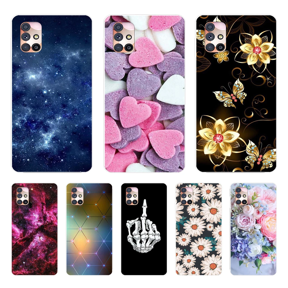 For Samsung M51 Case Silicone Soft Phone Cover For Samsung M51 M 51 TPU Case For Samsung Galaxy M51 Shockproof Case M515F 6.7&