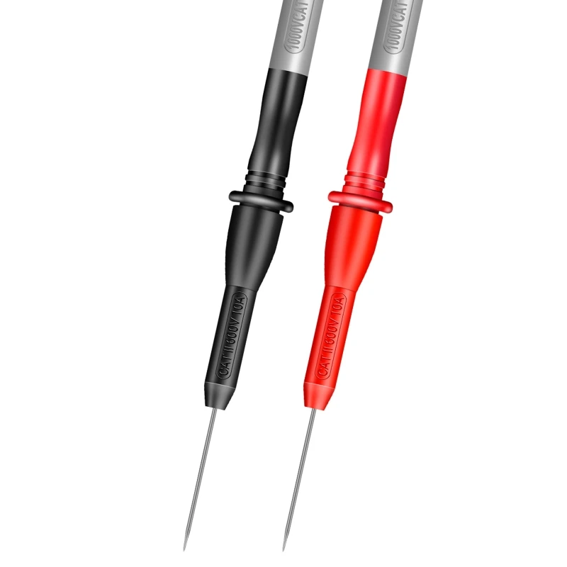 1 Pair Multimeter Test Extention Back Probes for Sharp Needle Micro Pin Stainless Steel Tipped Tip for Multimeter