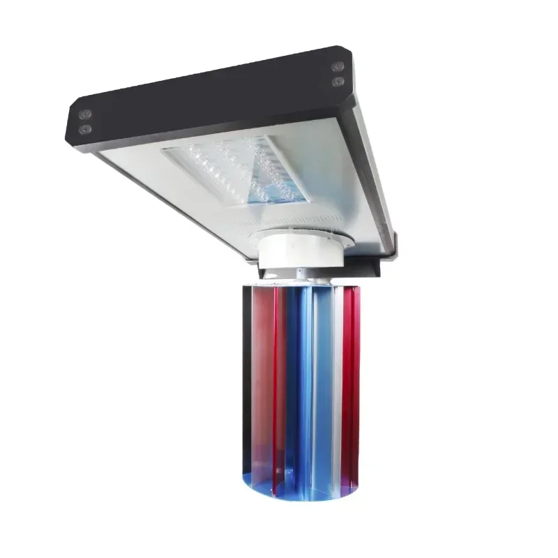 

Source Factory High Quality All In One Solar LED Street Light 40W 50W 60W With Solar Energy And Wind