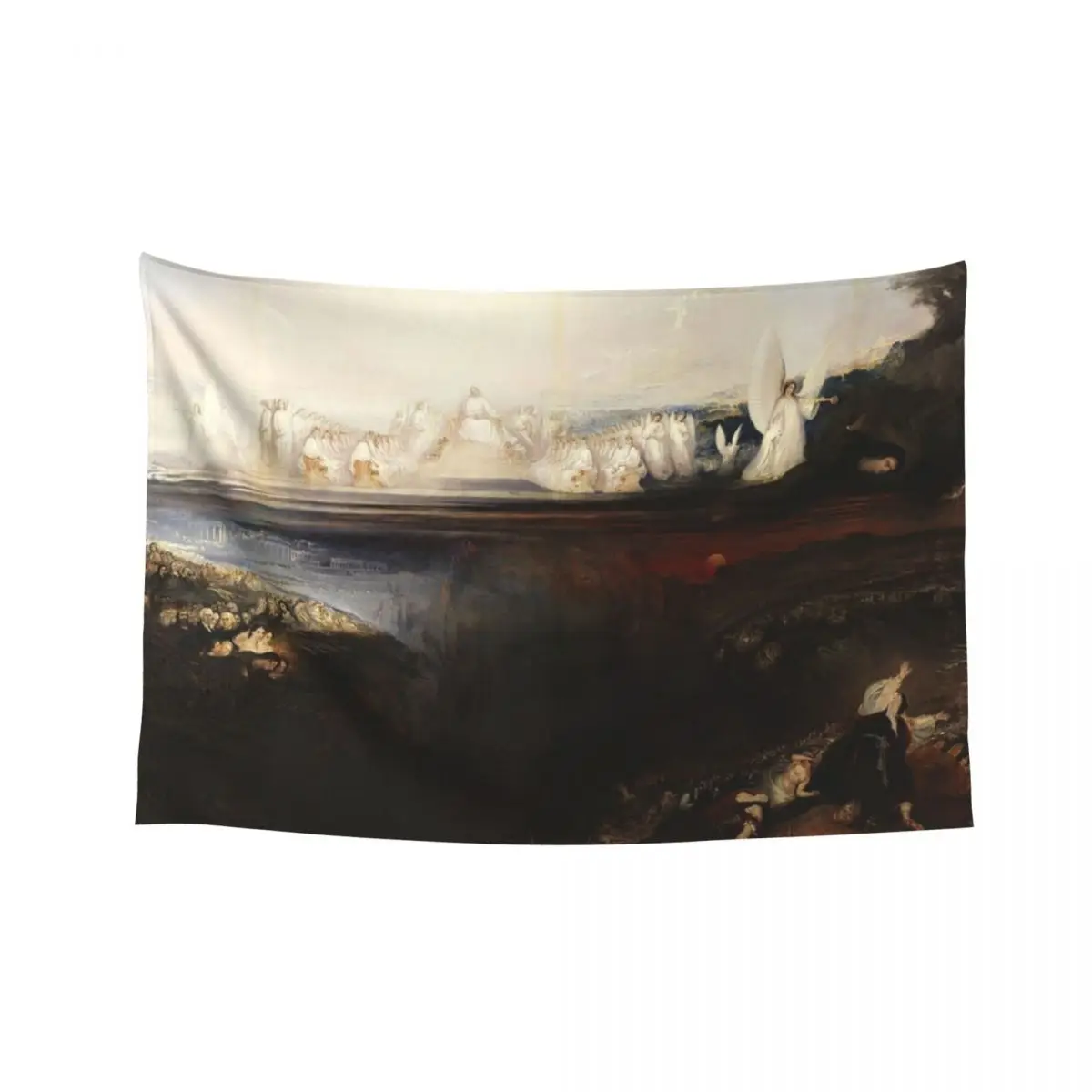

The Last Judgement - John Martin - 1853 Tapestry Room Decor Korean Style Decor For Room Tapestry
