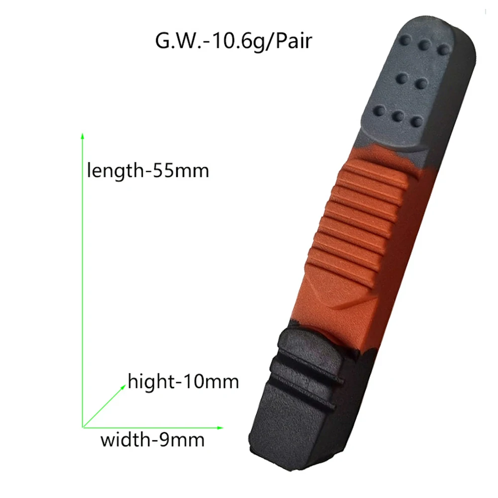 زوج واحد من وسادات الفرامل البديلة من Mi Xim لأجزاء الدراجة القابلة للطي على الطرق #3