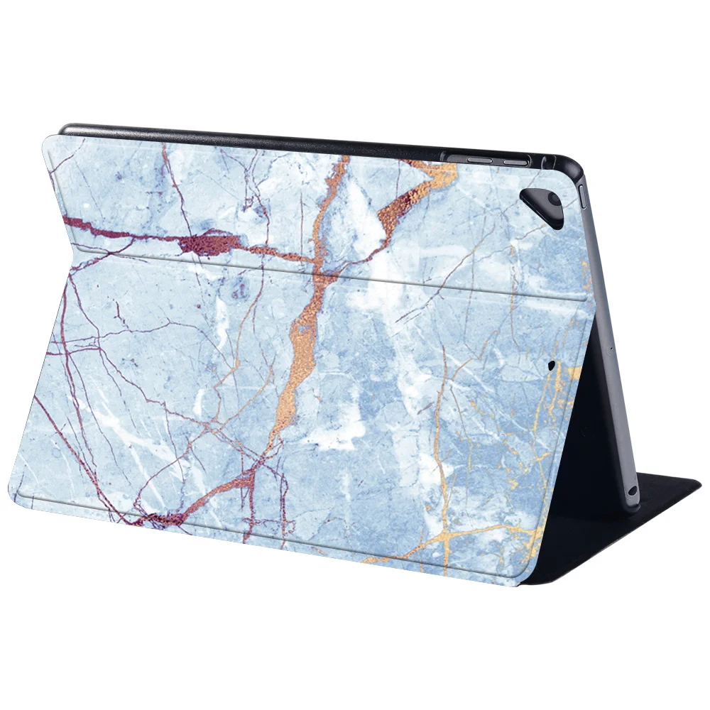 Nouvelle Couverture pour Apple IPad Air 5 2022/Air 4th 10.9 "En Marbre Motif En Cuir Ultra-mince avec Support Tablette pour IPad Air 1 2