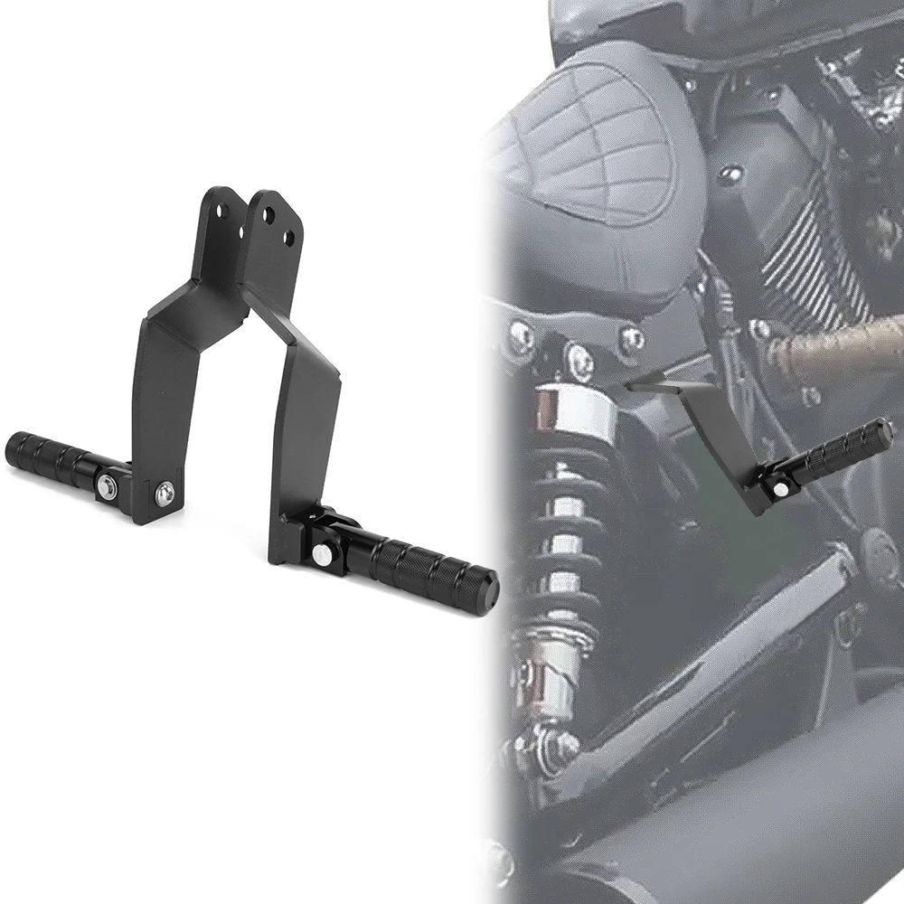

Motorcycle Foot Pegs For Yamaha Bolt XV950 2014-2020 Bolt XV950 R-Spec 2014-2024 Rear Passenger Pedals Footrest Bracket Steel