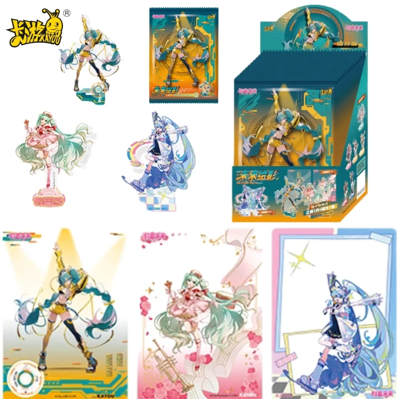

KAYOU Genuine Hatsune Miku Future Eying Streaming Edition Vol. 1 Stand Ornament Anime Collectible Card Toy Gift Original Box