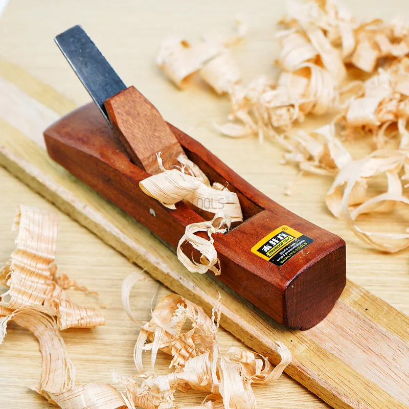 Woodworking Flat Plane Wooden Hand Planer Trimming Plane Carpenter Woodcraft Half Round Card Planing Circular Groove DIY Tool