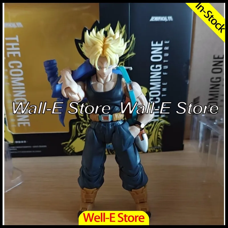 

Demoniacal Fit Trunks Dragon Ball Trunks Action Figure SHF The Coming One Free The Future Anime Figure Toy Gifts Collectible