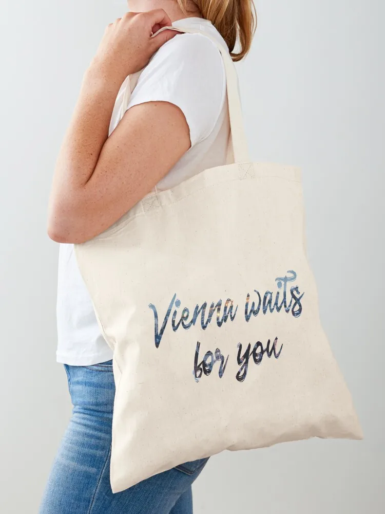 

Vienna Waits Tote Bag Women's shopper tote bags men tote bag men Women's handbag
