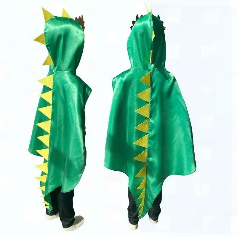 loween Dinosaur Costume Animal Role-plang eup Prop Performance Clothes Children's Outfit Traditional Chinese Stage Co...